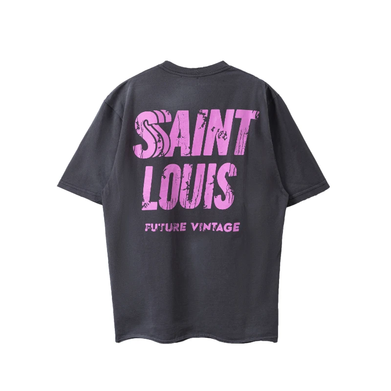 24 new Saint Louis O-neck splashed ink men's T-shirt summer cotton casual short sleeved street fashion vintage clothing
24 new Saint Louis O-neck splashed ink men's T-shirt summer cotton casual short sleeved street fashion vintage clothing
