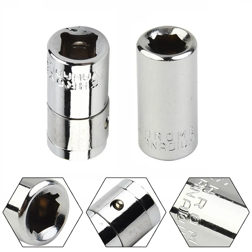 2pc 1/4\" Square Hole To 1/4\" Hex Socket Bits Converter Screwdriver Bit Adapter Quick Release Screwdriver Holder Adapter
2pc 1/4\" Square Hole To 1/4\" Hex Socket Bits Converter Screwdriver Bit Adapter Quick Release Screwdriver Holder Adapter