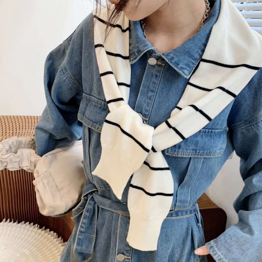 New Women Fake Collar Scarf Girls Knitted False Collar Shawal Warm Winter Shirt Sweater Blouse Detachable Wrap Scarves Collars
New Women Fake Collar Scarf Girls Knitted False Collar Shawal Warm Winter Shirt Sweater Blouse Detachable Wrap Scarves Collars
