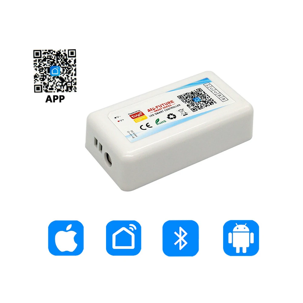 Умный контроллер с Wi-Fi и поддержкой Alexa/Home/IFTTT, Одноцветный/cct/rgb/rgbw/rgbcw
Умный контроллер с Wi-Fi и поддержкой Alexa/Home/IFTTT, Одноцветный/cct/rgb/rgbw/rgbcw