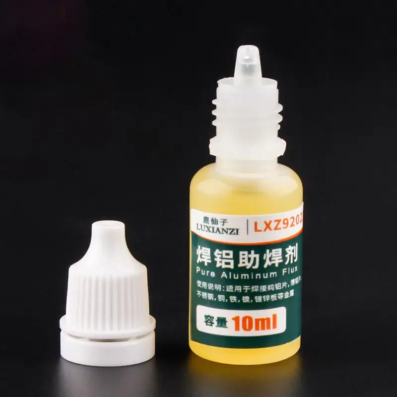 High Performance Liquid Flux Clean-free 10ml/Bottle 18650 Battery Soldering Flux Used for Aluminum Sheet/Copper Durable
High Performance Liquid Flux Clean-free 10ml/Bottle 18650 Battery Soldering Flux Used for Aluminum Sheet/Copper Durable