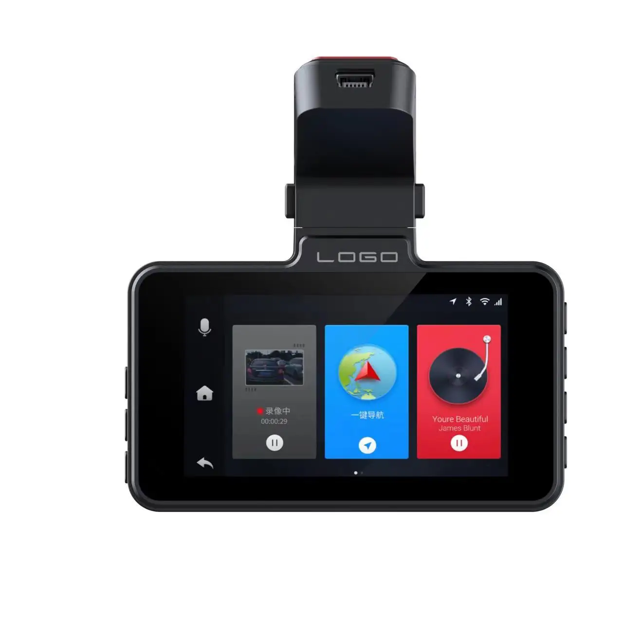 

New 3 Inch 1080P HD Dash Cam Car DVR Supports Single Dual-lens Front + Rear Double Recording Reversing Images