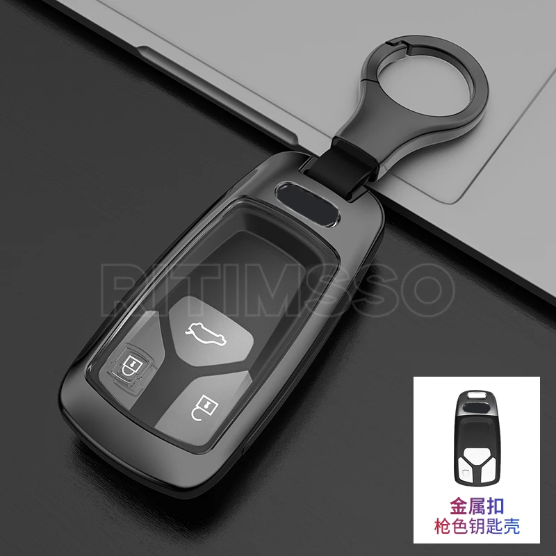 Alloy+ TPU Car Remote Key Cover Case Shell for Audi A4 B9 A5 A6L A6 S4 S5 S7 8W Q7 4M Q5 TT TTS RS Coupe Styling Accessories
Alloy+ TPU Car Remote Key Cover Case Shell for Audi A4 B9 A5 A6L A6 S4 S5 S7 8W Q7 4M Q5 TT TTS RS Coupe Styling Accessories