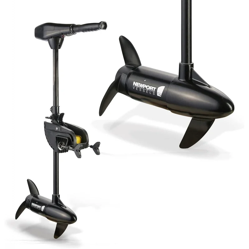 

Newport NV-Series Thrust Saltwater Transom Mounted Trolling Electric Trolling Motor w/LED Battery Indicator