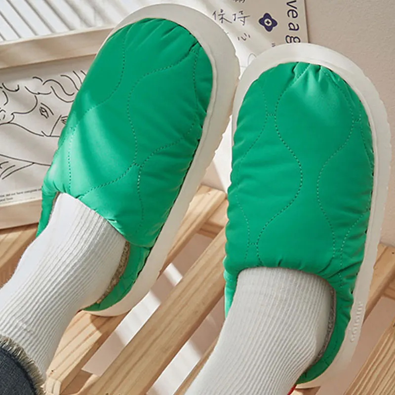 Bebealy Plush Slippers For Women Fluffy Winter Warm Waterproof Home Slippers Fashion Outdoor Fur Thick Sole Cozy Cotton Slides
Bebealy Plush Slippers For Women Fluffy Winter Warm Waterproof Home Slippers Fashion Outdoor Fur Thick Sole Cozy Cotton Slides