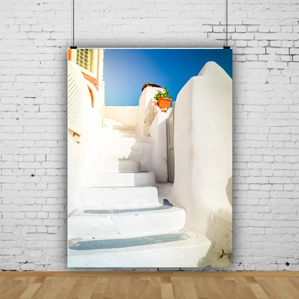 Santorini Greek Aegean Sea Holiday Party Decoration Bay Town Architecture Flowers Stairs Photography Background XC-13
Santorini Greek Aegean Sea Holiday Party Decoration Bay Town Architecture Flowers Stairs Photography Background XC-13