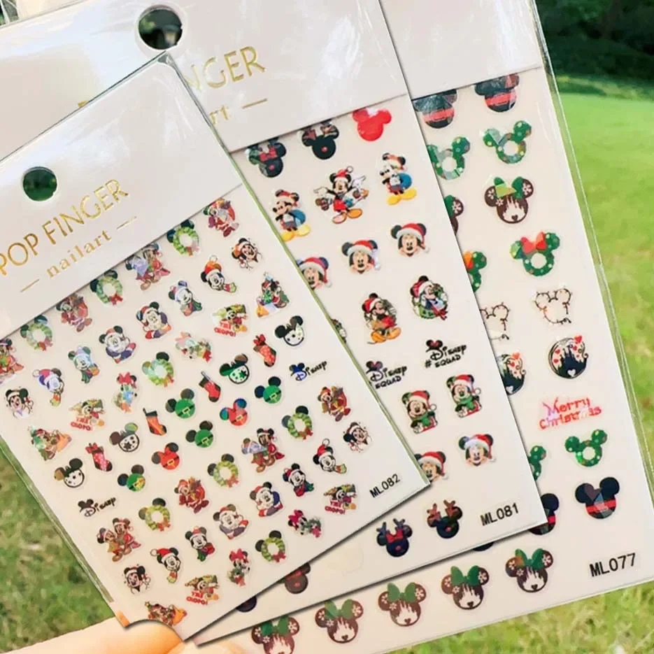 Mickey Mouse Cartoon 3D Adhesive Nail Sticker Nail Art Supplies Disney Christmas Minnie Anime Stickers Nails Art Decals Decor
Mickey Mouse Cartoon 3D Adhesive Nail Sticker Nail Art Supplies Disney Christmas Minnie Anime Stickers Nails Art Decals Decor