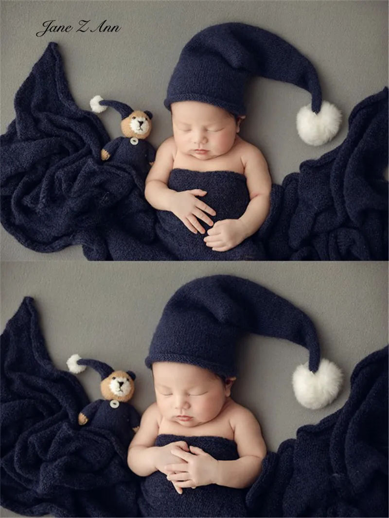 New product full moon newborn baby sleeping cap doll baby children photography props blue series
New product full moon newborn baby sleeping cap doll baby children photography props blue series