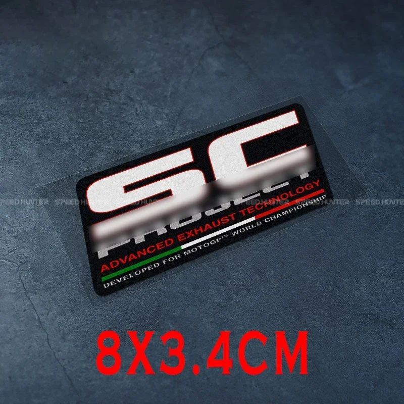 For SC PROJECT exhaust sticker Titanium alloy GP pipe sticker Motorcycle sticker Waterproof decorative reflective sticker
For SC PROJECT exhaust sticker Titanium alloy GP pipe sticker Motorcycle sticker Waterproof decorative reflective sticker