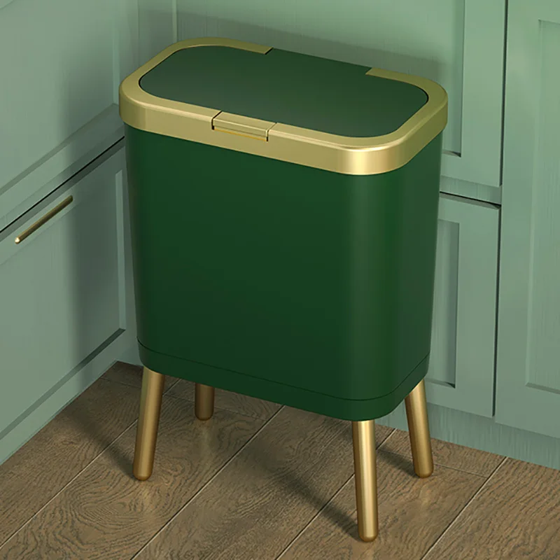 Rubbish Touch Trash Can Kitchen Garbage Basket Trash Can Waste Disposer Cleaning Tools Cubo De Basura Household Items YX50WB
Rubbish Touch Trash Can Kitchen Garbage Basket Trash Can Waste Disposer Cleaning Tools Cubo De Basura Household Items YX50WB