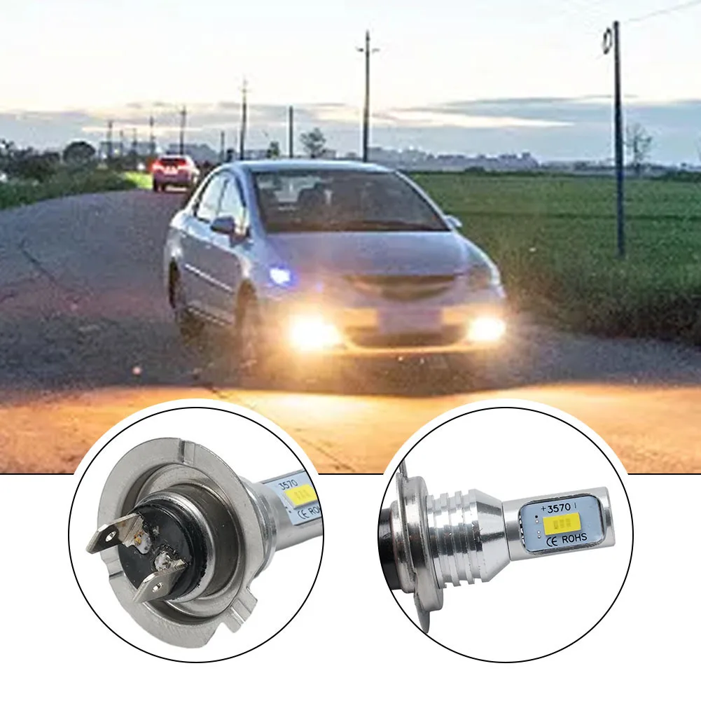 2PCS H7 LED Car Headlights Bulbs Transparent White 6000K Super Bright For Fog Lights Driving Lights Daytime Running Lights
2PCS H7 LED Car Headlights Bulbs Transparent White 6000K Super Bright For Fog Lights Driving Lights Daytime Running Lights