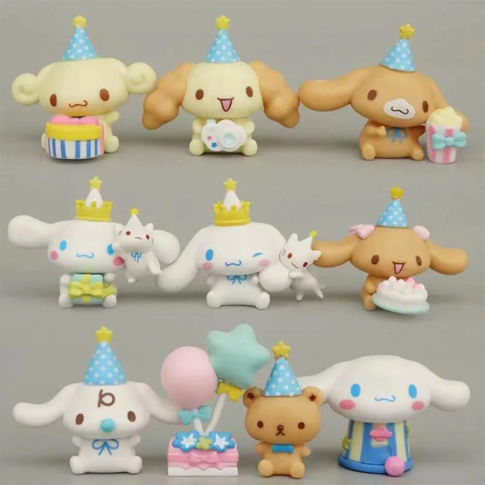 Cinnamoroll торт на день рождения Sanrio Аниме фигурки украшения подарки кавайные игрушки на день рождения Детские Девочки Мальчики Рождественский подарок
Cinnamoroll торт на день рождения Sanrio Аниме фигурки украшения подарки кавайные игрушки на день рождения Детские Девочки Мальчики Рождественский подарок