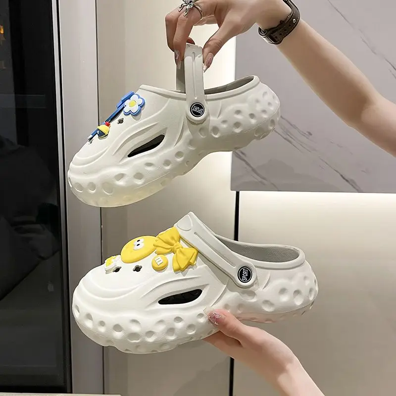 Милые летние новые туфли Doraemon с закрытым носком и дырками Мультяшные милые модные мягкие Нескользящие пляжные сандалии на толстой подошве ...
Милые летние новые туфли Doraemon с закрытым носком и дырками Мультяшные милые модные мягкие Нескользящие пляжные сандалии на толстой подошве ...