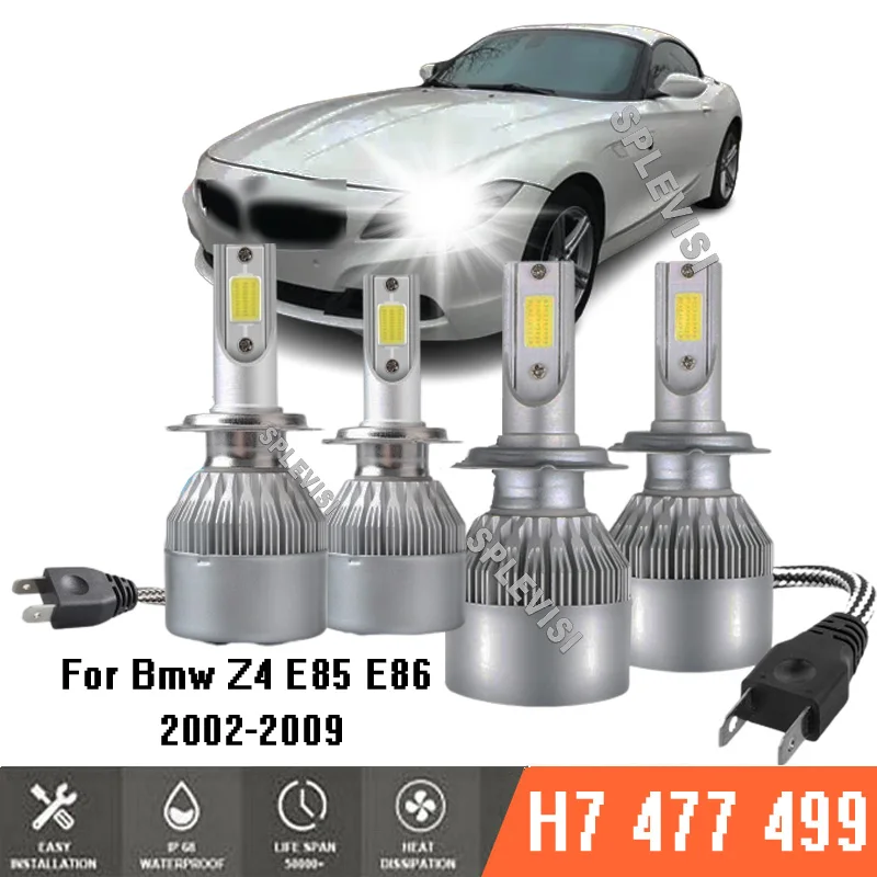 4x 477 499 Car LED Headlight Bulbs 6000k White 12V Conversion Fit For Bmw Z4 E85 E86 2002-2009 2003 2004 2005 2006 2007 2008
4x 477 499 Car LED Headlight Bulbs 6000k White 12V Conversion Fit For Bmw Z4 E85 E86 2002-2009 2003 2004 2005 2006 2007 2008