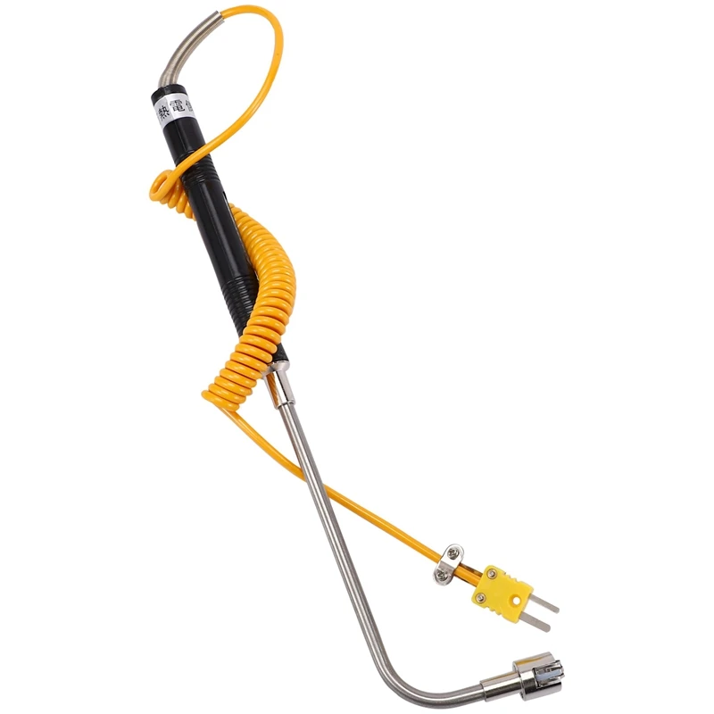 Hot 4X NR-81533B K Type Sensor Right Angle Surface Temperature Probe High Temperature Thermocouple -50 To 500℃
Hot 4X NR-81533B K Type Sensor Right Angle Surface Temperature Probe High Temperature Thermocouple -50 To 500℃