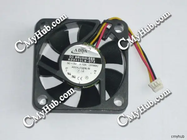 Для ADDA AD0405LB-G73 3788A 3788 S DC5V 0.12a Мощный охлаждающий вентилятор 4 см 40 мм 3Pin 40x40x10 мм Φ 3788A 3788 S
Для ADDA AD0405LB-G73 3788A 3788 S DC5V 0.12a Мощный охлаждающий вентилятор 4 см 40 мм 3Pin 40x40x10 мм Φ 3788A 3788 S