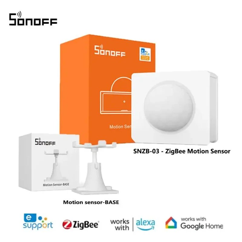 Датчик движения SONOFF SNZB-03 Zigbee, датчик движения для умного дома, с поддержкой Google Alexa
Датчик движения SONOFF SNZB-03 Zigbee, датчик движения для умного дома, с поддержкой Google Alexa