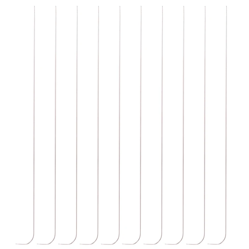 10 Pieces 6 Inches Curved Beading Needle Stainless Bead Spinner Needle String Bead Needle For Spin And String Bead
10 Pieces 6 Inches Curved Beading Needle Stainless Bead Spinner Needle String Bead Needle For Spin And String Bead