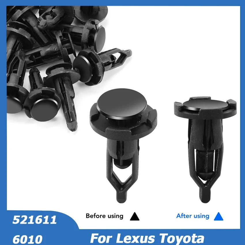 For Toyota Ford Scion Lexus 50PCS Clips Rivet Retainer Fender Bumper Fasteners Clip 9mm 52161-02020 52161-16010 94858560
For Toyota Ford Scion Lexus 50PCS Clips Rivet Retainer Fender Bumper Fasteners Clip 9mm 52161-02020 52161-16010 94858560