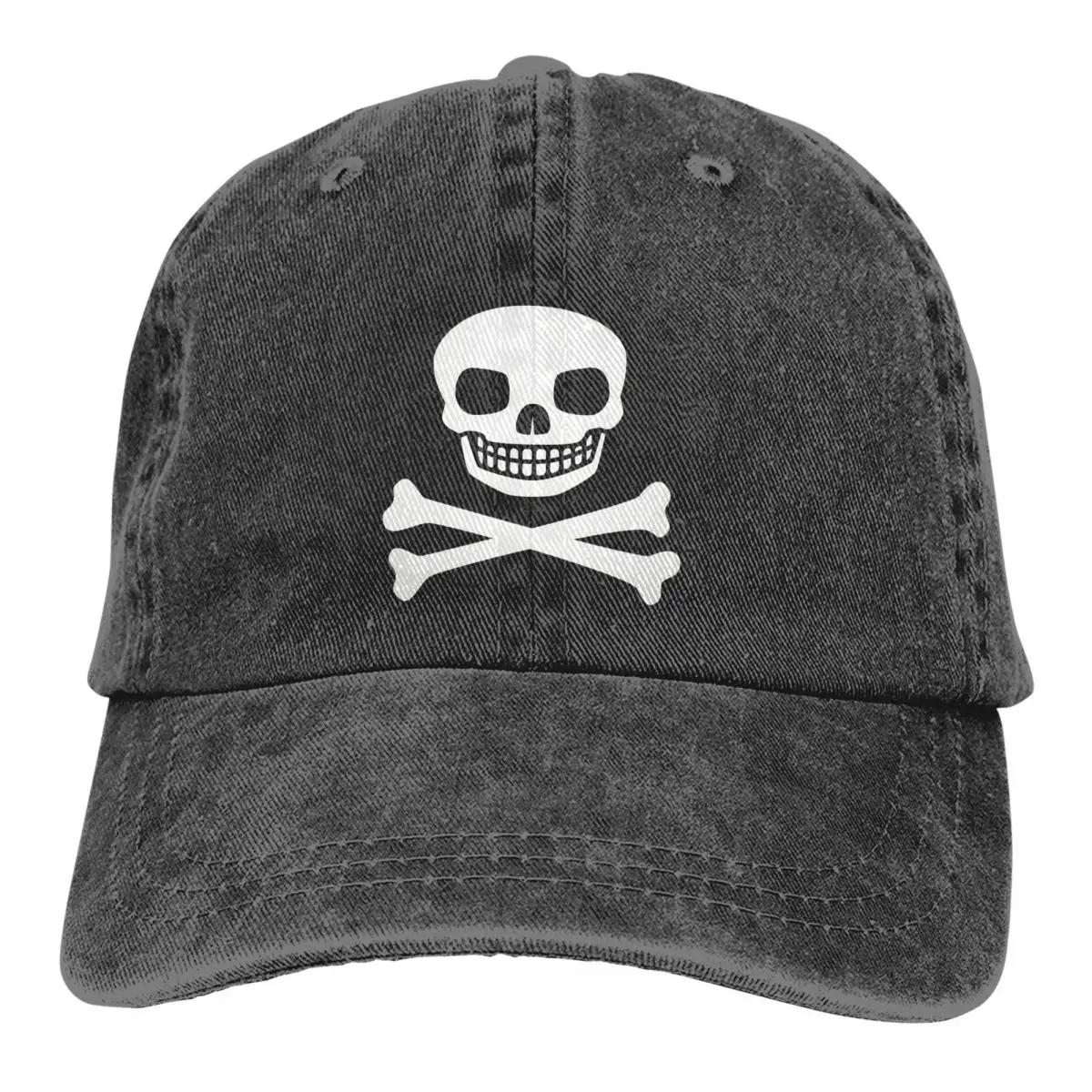 Washed Men's Baseball Cap Pirate Skull And Bones Classic Trucker Snapback Caps Dad Hat Cross Golf Hats
Washed Men's Baseball Cap Pirate Skull And Bones Classic Trucker Snapback Caps Dad Hat Cross Golf Hats