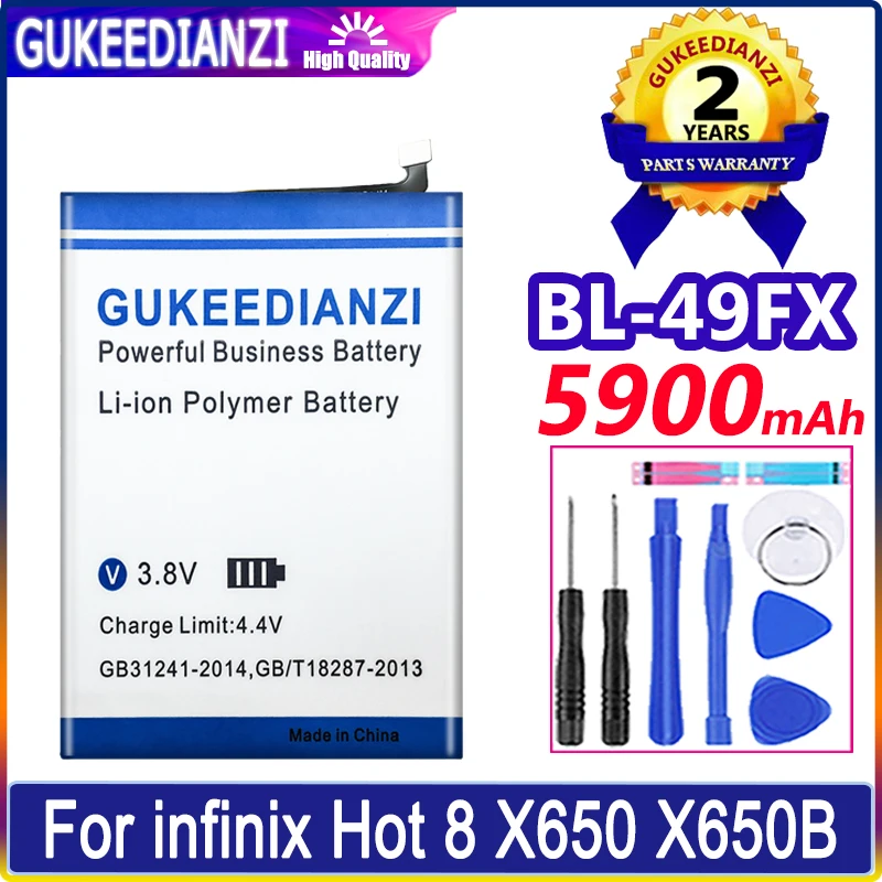 Bateria BL-44AX BL-44CX BL-39IX BL-49FX Battery For INFINIX Hot 8 9 Hot9 Spark 5 Pro Note 4 Pro/5 Pro Note5 Pro X687 X605
Bateria BL-44AX BL-44CX BL-39IX BL-49FX Battery For INFINIX Hot 8 9 Hot9 Spark 5 Pro Note 4 Pro/5 Pro Note5 Pro X687 X605