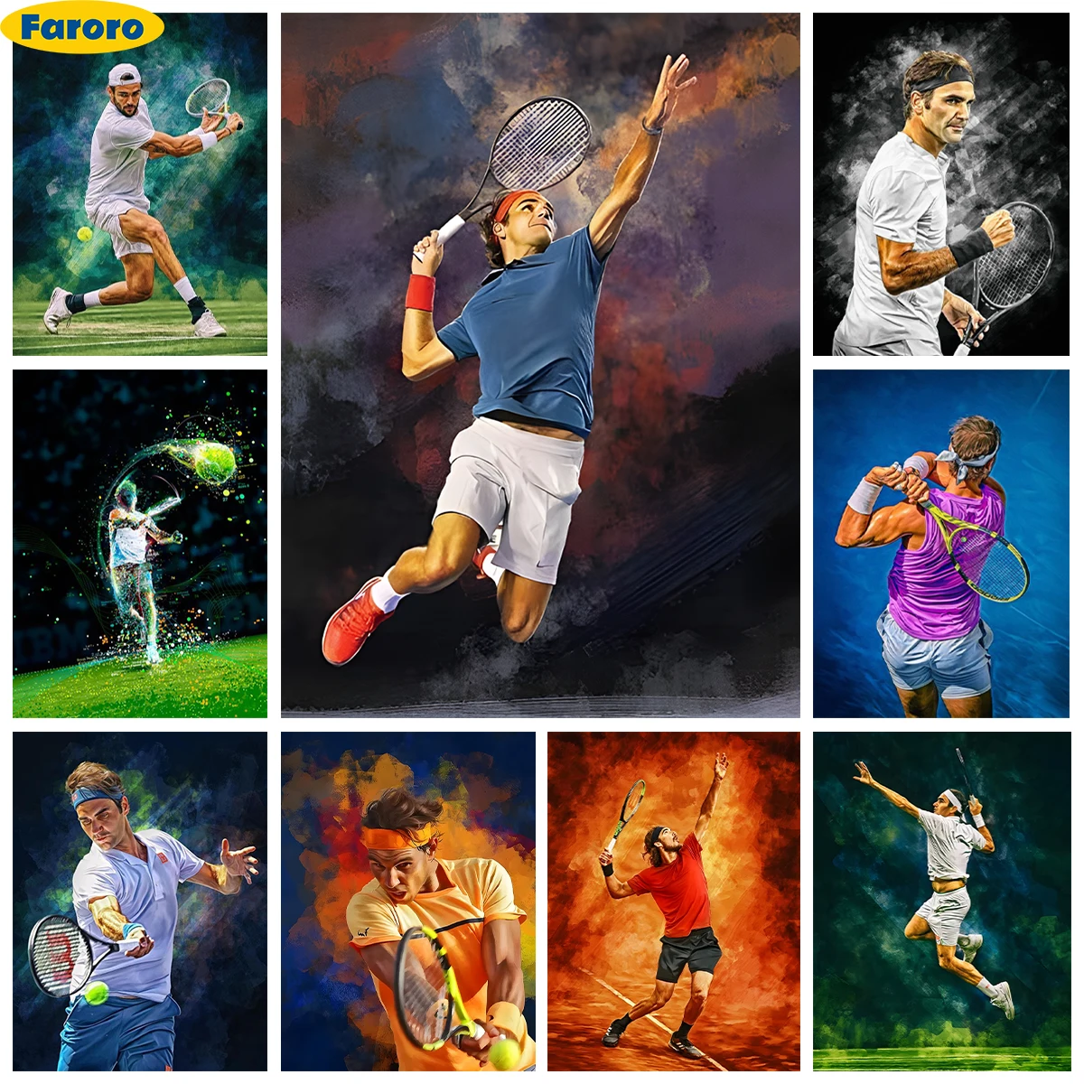 Tennis Sports 5D Diamond Painting Sports Poster Diamond Embroidery Cross Stitch Handmade Collection Gift Home Wall Art Decor
Tennis Sports 5D Diamond Painting Sports Poster Diamond Embroidery Cross Stitch Handmade Collection Gift Home Wall Art Decor