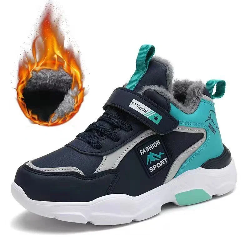 Children Boots Kids Snow Boots Winter Plush Warm High Top Casual Sport Shoes Children Shoes for Boys Girls Sneakers Kids Shoes
Children Boots Kids Snow Boots Winter Plush Warm High Top Casual Sport Shoes Children Shoes for Boys Girls Sneakers Kids Shoes