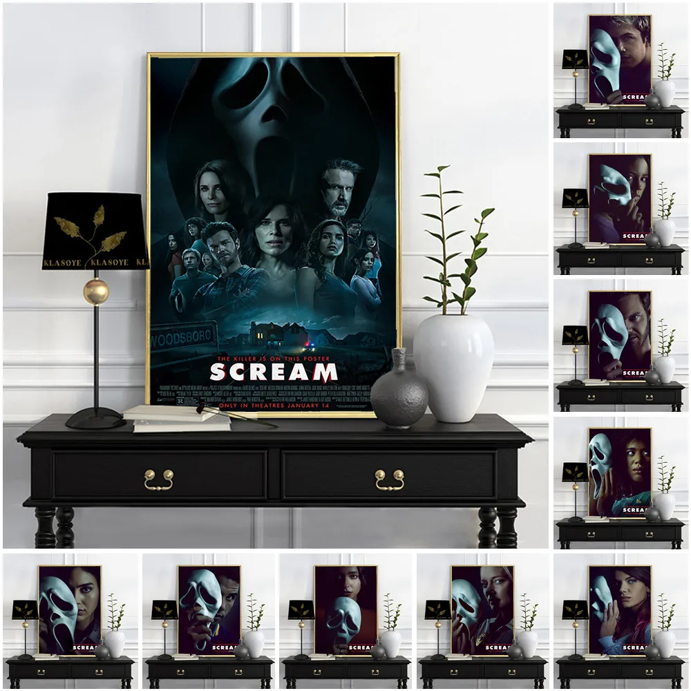 Scream Classic Horror Thriller Movie Art Print Picture Film Character Poster Home Wall Decor Canvas Painting
Scream Classic Horror Thriller Movie Art Print Picture Film Character Poster Home Wall Decor Canvas Painting