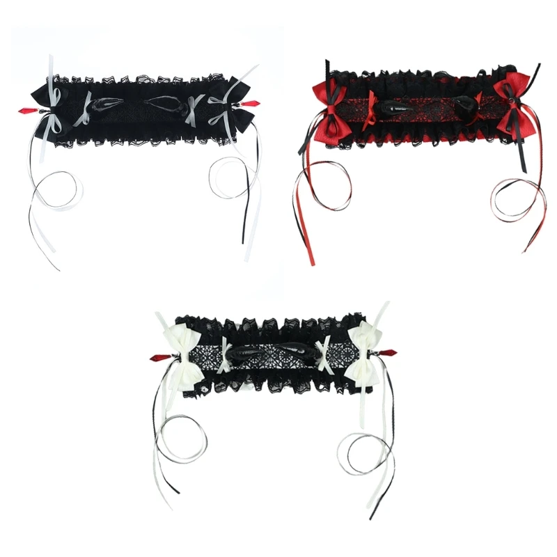 LolitaStyle Ruffle Lace Headband for Halloween Gothic Headband Women Party Hairband Cosplay Costume Anime Maid Dropship
LolitaStyle Ruffle Lace Headband for Halloween Gothic Headband Women Party Hairband Cosplay Costume Anime Maid Dropship