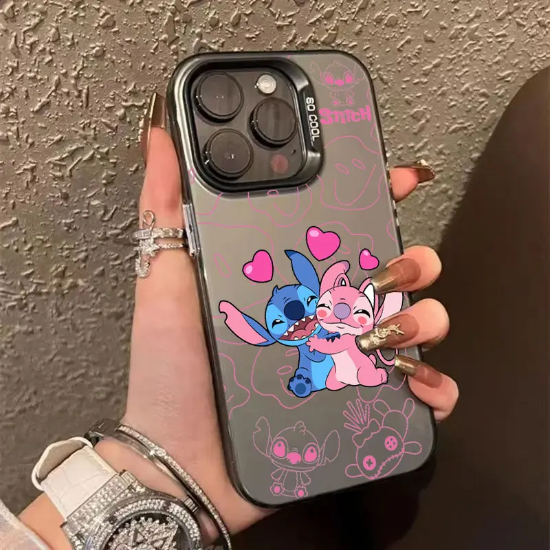 Angel-Stitch Cartoon Coque For Apple iPhone 16e 16 14 15 13 11 Pro Max Case 15 Plus 12 13 Mini 16e Shockproof Phone Cover-Stitch Angel-Stitch Cartoon Coque For Apple iPhone 16e 16 14 15 13 11 Pro Max Case 15 Plus 12 13 Mini 16e Shockproof Phone Cover-Stitch