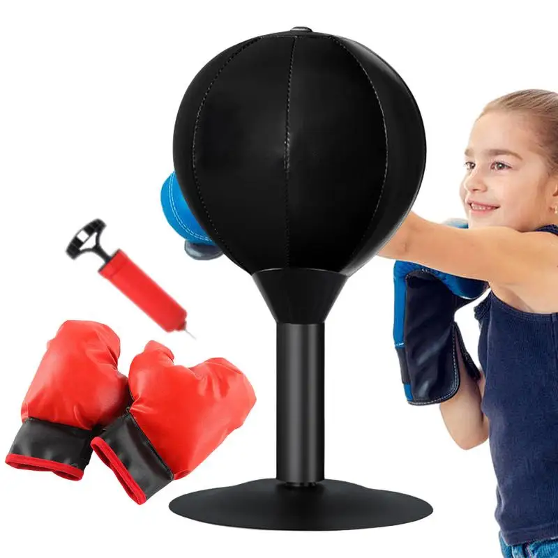 

Desk Punching Bag Stress Relief Standing Desk Boxing Ball Funny Suction Punching Bag Rage Bag For Father Him Coworkers