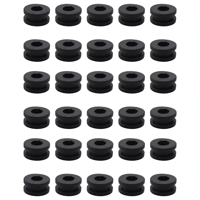 

30 Piece Rubber Grommets Motorcycle Fairings For Honda Cbr 954 929 600 1000 Suzuki Gsxr Kawasaki Ninja Zx-6R Yamaha Yzf