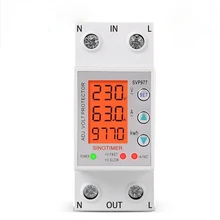 Home Usage 230V 63A Adjustable Voltage and Current Protector Digital LCD Voltage Protection Relay with Over Voltage Protection
Home Usage 230V 63A Adjustable Voltage and Current Protector Digital LCD Voltage Protection Relay with Over Voltage Protection