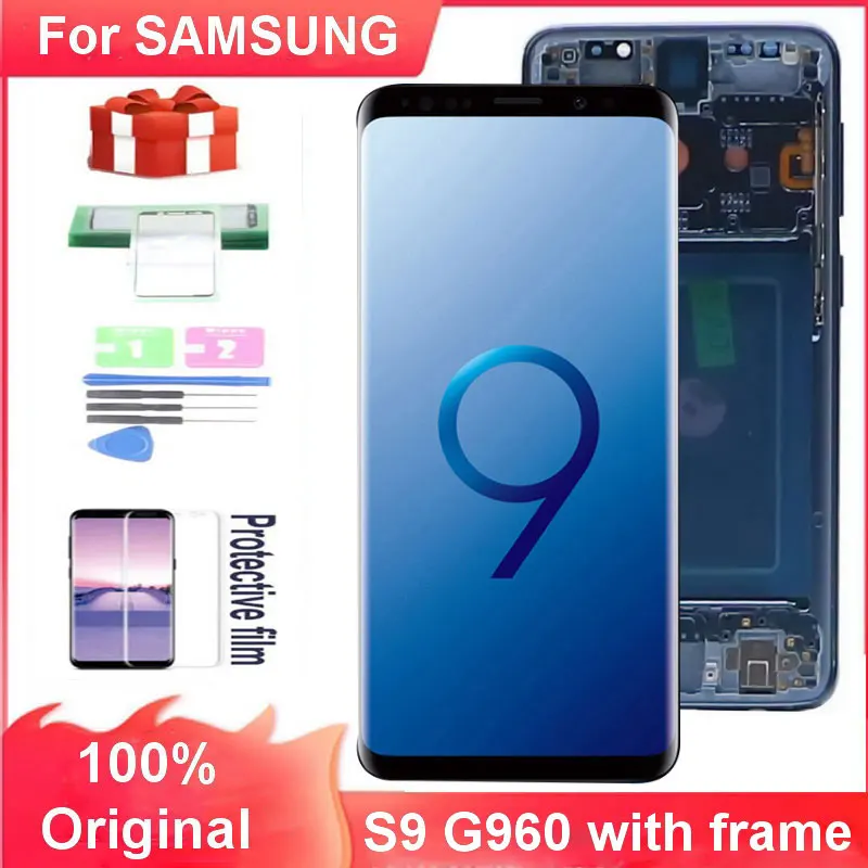 ORIGINAL AMOLED for SAMSUNG Galaxy S9 LCD G960 Display Touch Screen Digitizer For Samsung GALAXY G960N SM-G960F/DS Replacement
ORIGINAL AMOLED for SAMSUNG Galaxy S9 LCD G960 Display Touch Screen Digitizer For Samsung GALAXY G960N SM-G960F/DS Replacement