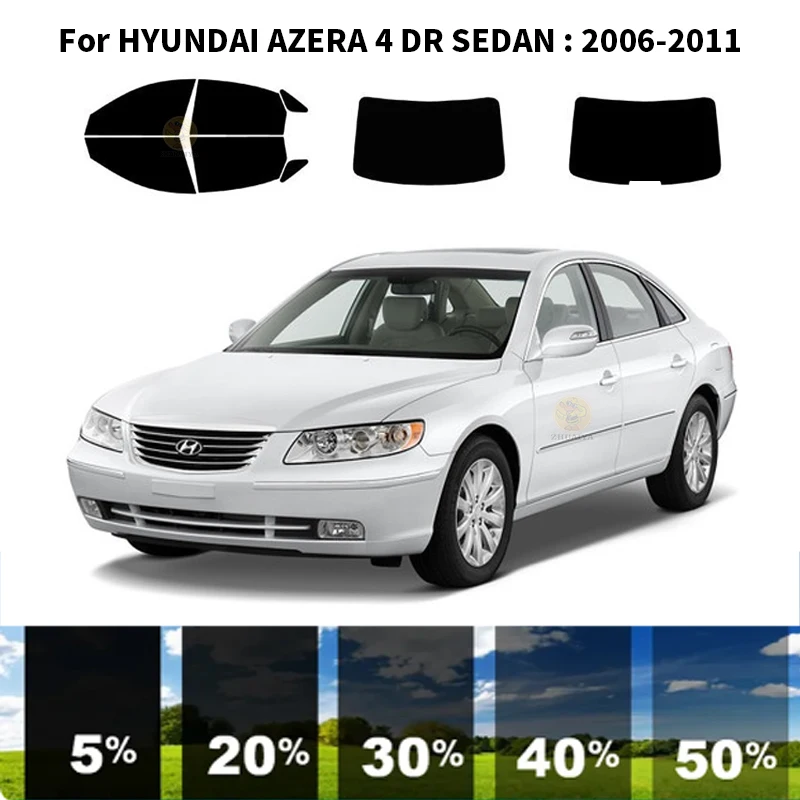 Precut nanoceramics car UV Window Tint Kit Automotive Window Film For HYUNDAI AZERA 4 DR SEDAN 2006-2011
Precut nanoceramics car UV Window Tint Kit Automotive Window Film For HYUNDAI AZERA 4 DR SEDAN 2006-2011
