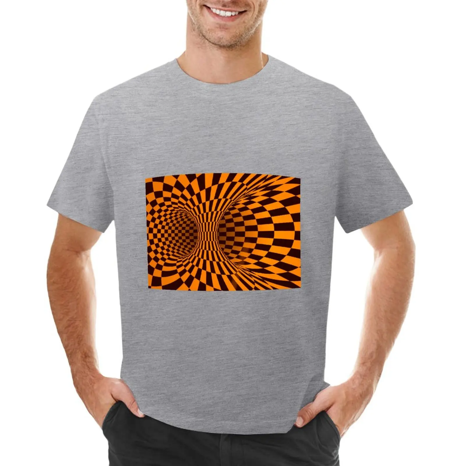 Orange Trippy optical illusion T-shirt customs design your own cute tops t shirt men
Orange Trippy optical illusion T-shirt customs design your own cute tops t shirt men