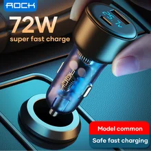 72W Car Charger LED Display Type C PD Fast Charging Charger For iPhone Xiami Laptops Tablets Dual Port Translucent Car Charger
72W Car Charger LED Display Type C PD Fast Charging Charger For iPhone Xiami Laptops Tablets Dual Port Translucent Car Charger