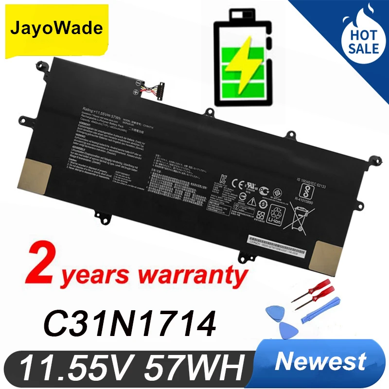 Новинка, флип C31N1714 Аккумулятор для ноутбука ASUS ZenBook, 14 UX461UA UX461UN UX461FA UX461FN, 2 в 1, флип E1022T E1091T C31PQCH
Новинка, флип C31N1714 Аккумулятор для ноутбука ASUS ZenBook, 14 UX461UA UX461UN UX461FA UX461FN, 2 в 1, флип E1022T E1091T C31PQCH