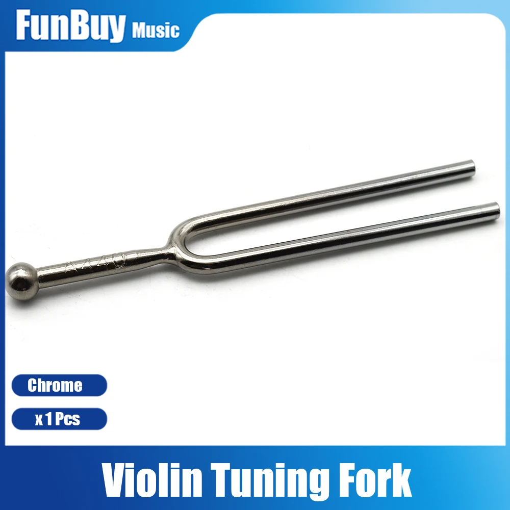 

440hz A Tuning Fork Standard Violin Tuning fork Viola Cello Tone Tuner Stainless Steel