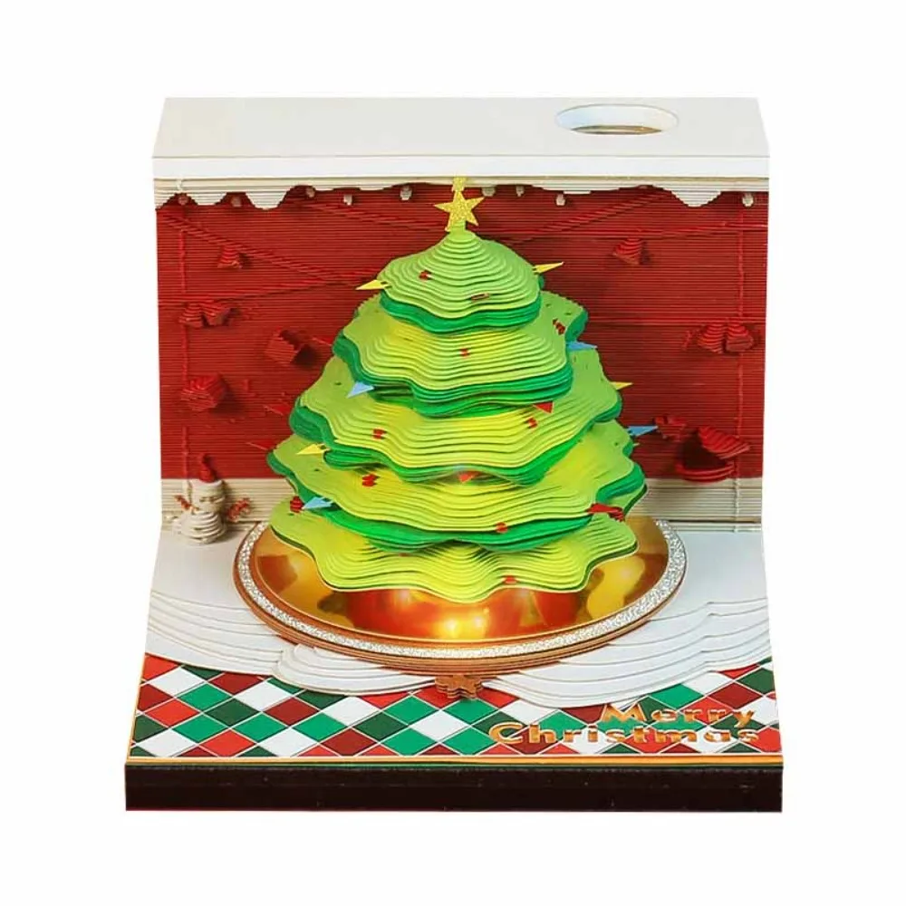 Originality Christmas Tree Note Book Gift Paper 3D Paper Carving Note Paper Christmas Tree Paper Carving Memo Pad Christmas
Originality Christmas Tree Note Book Gift Paper 3D Paper Carving Note Paper Christmas Tree Paper Carving Memo Pad Christmas