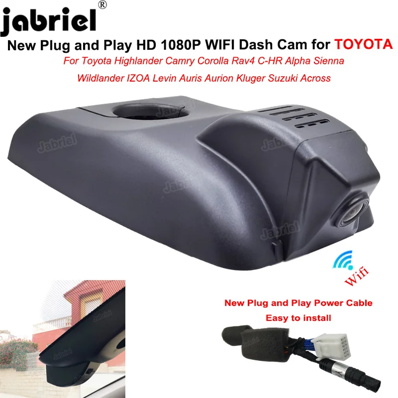 For Toyota Camry Aurion Rav4 Wildlander C-HR IZOA Corolla Levin Auris Highlander Kluger Alphard Sienna Dash Cam Car DVR Cameras
For Toyota Camry Aurion Rav4 Wildlander C-HR IZOA Corolla Levin Auris Highlander Kluger Alphard Sienna Dash Cam Car DVR Cameras