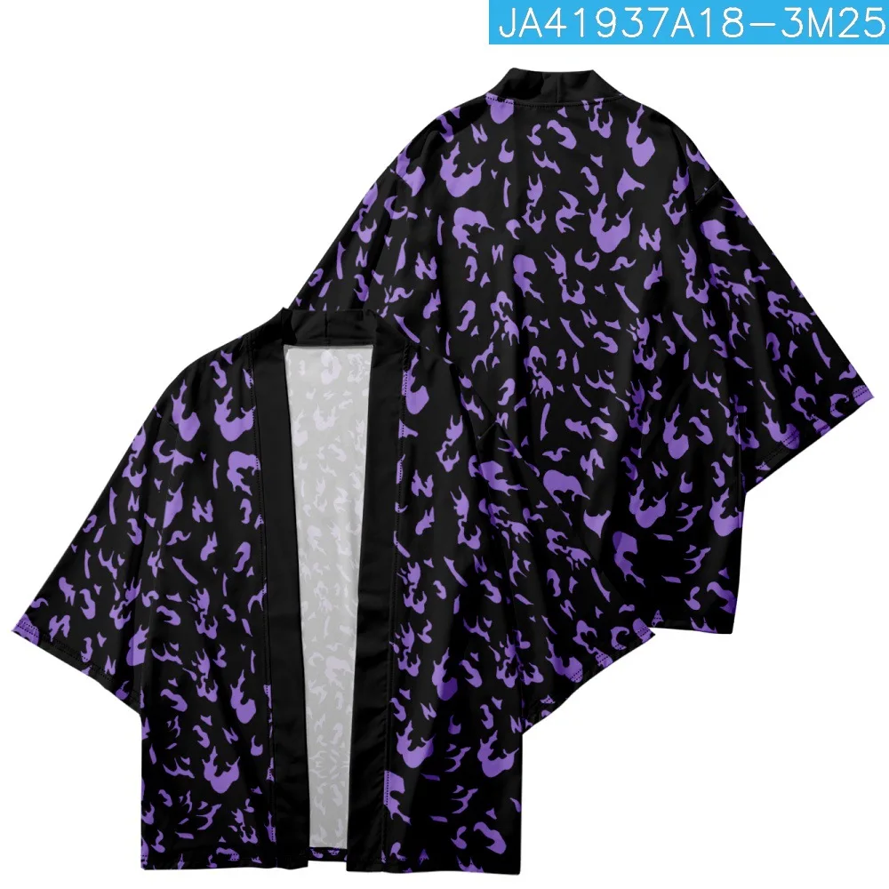 Japanese Black Print Kimonos Woman Samurai Cosplay Kimono Man Haori Yukata Traditional Kimono Costume
Japanese Black Print Kimonos Woman Samurai Cosplay Kimono Man Haori Yukata Traditional Kimono Costume