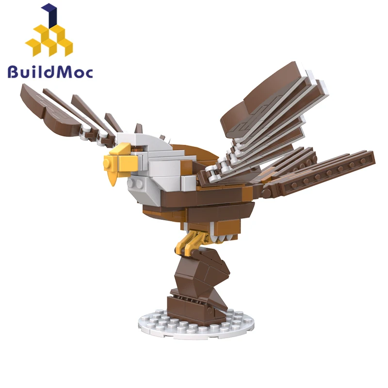 Buildmoc, креативный Набор строительных блоков с изображением животных, птиц, короля, лысого орла, MOC, наборы строительных блоков, игрушки для детей, подарки, игрушки, 188 шт. кирпичей
Buildmoc, креативный Набор строительных блоков с изображением животных, птиц, короля, лысого орла, MOC, наборы строительных блоков, игрушки для детей, подарки, игрушки, 188 шт. кирпичей