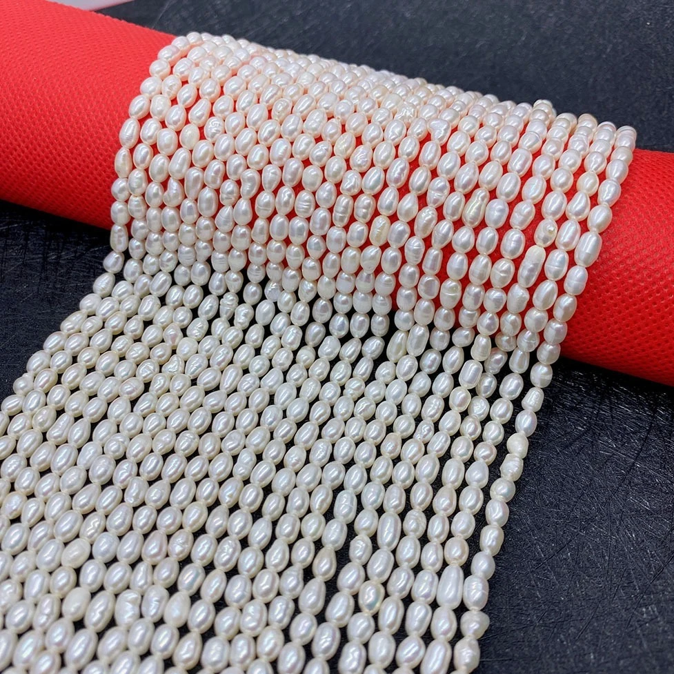 Natural Freshwater Pearl Beads 2-13mm Rice Shaped Through Hole Pearl Charm Jewelry Making DIY Necklace Bracelet Accessories 36cm
Natural Freshwater Pearl Beads 2-13mm Rice Shaped Through Hole Pearl Charm Jewelry Making DIY Necklace Bracelet Accessories 36cm