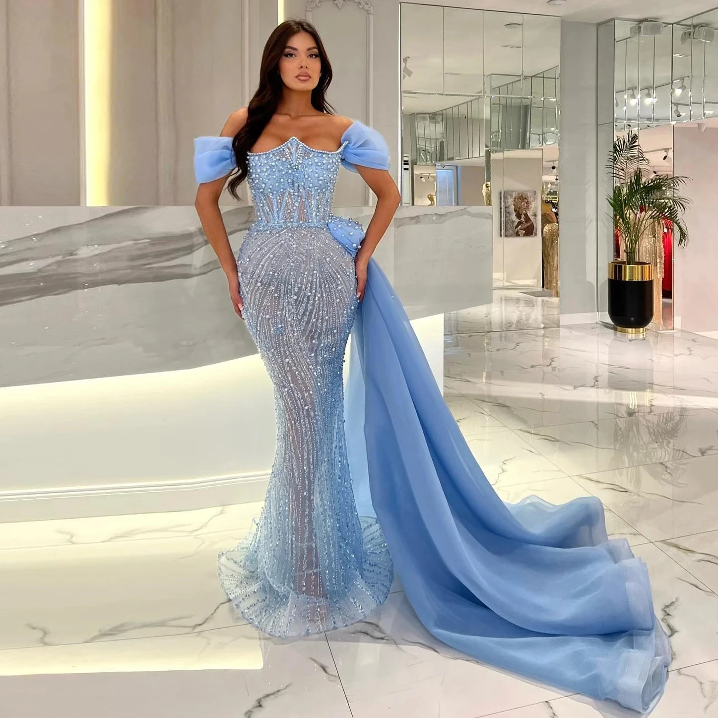Jancember Emerald Green One Shoulder Evening Dresses for Women Wedding Party High Slit Long Mermaid Formal Gowns SZ201
Jancember Emerald Green One Shoulder Evening Dresses for Women Wedding Party High Slit Long Mermaid Formal Gowns SZ201