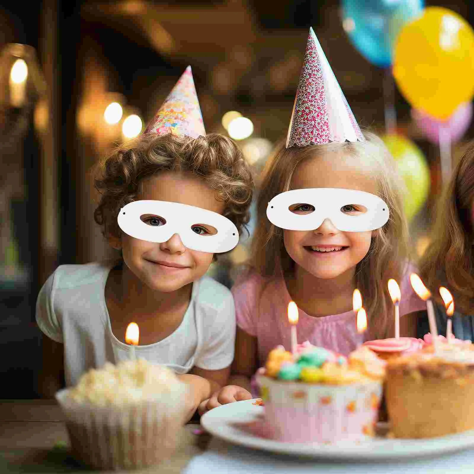 40 Pcs Blank Paper Masks Blindfolds for Kids Masquerade White Cosplay DIY Eye Bulk Half
40 Pcs Blank Paper Masks Blindfolds for Kids Masquerade White Cosplay DIY Eye Bulk Half