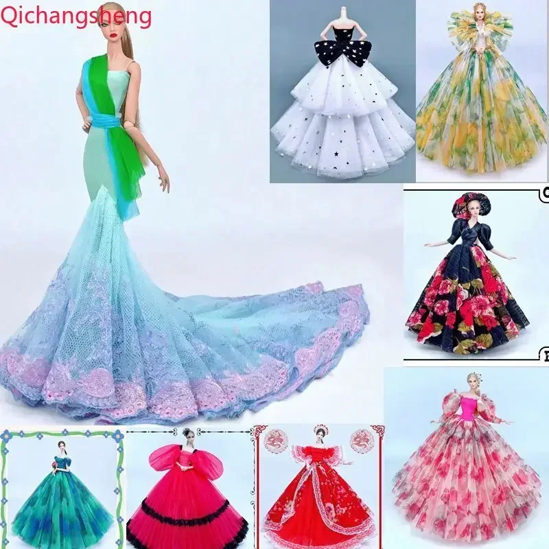 1/6 Doll Clothes Elegant Wedding Dress For Barbie Clothing For Barbie Clothes 11.5" Dolls Accessories Outfits Evening Gown 1:6
1/6 Doll Clothes Elegant Wedding Dress For Barbie Clothing For Barbie Clothes 11.5" Dolls Accessories Outfits Evening Gown 1:6