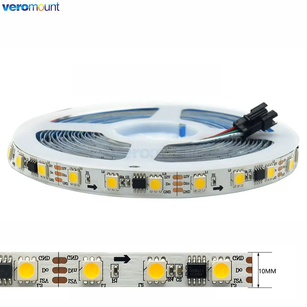5m DC 12V WS2811 Pixel LED Strip 5050 White 6000K Warm White 3000K Pixel Light Addressable Horse Race External 1 IC Control 3Led
5m DC 12V WS2811 Pixel LED Strip 5050 White 6000K Warm White 3000K Pixel Light Addressable Horse Race External 1 IC Control 3Led