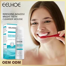 EELHOE Cleansing Mousse Toothpaste Oral Cleansing Push-type Foaming Toothpastes Removes Tooth Stains Fresh Breath
EELHOE Cleansing Mousse Toothpaste Oral Cleansing Push-type Foaming Toothpastes Removes Tooth Stains Fresh Breath