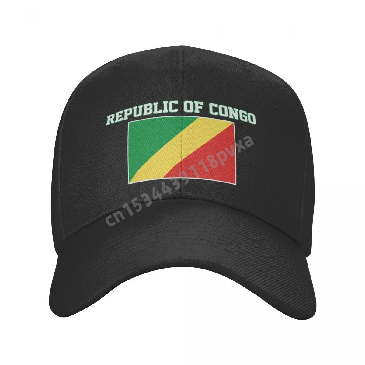 

Baseball Cap Republic Of Congo Flag Fans Country Map Wild Sun Shade Peaked Adjustable Outdoor Caps for Men Women